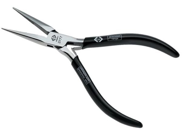 C.K Tools T3777, Nesetang, Polyvinylklorid, Stål, Svart, 14,5 cm