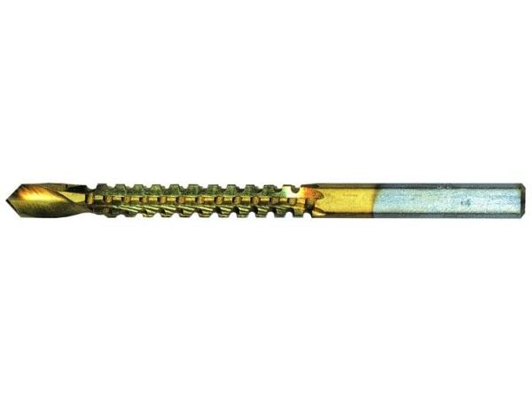 C.K. T3193T HSS metall-fresebor 6 mm TiN sylinderskaft (2 stk)