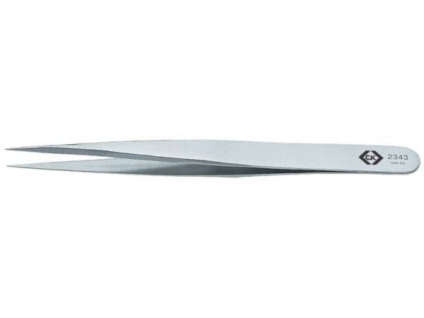 C.K Tools Precision 2343, Rustfritt stål, Sølv, Spiss, Rett, 130 mm, 1 stykker