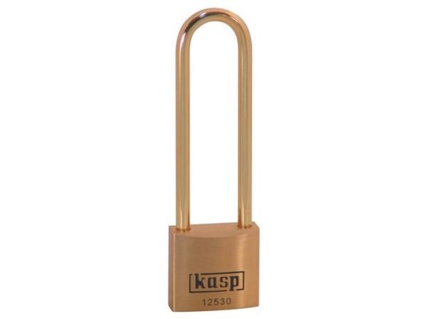 Kasp K12540L63BD hänglås 40 mm, olika gul nyckellås