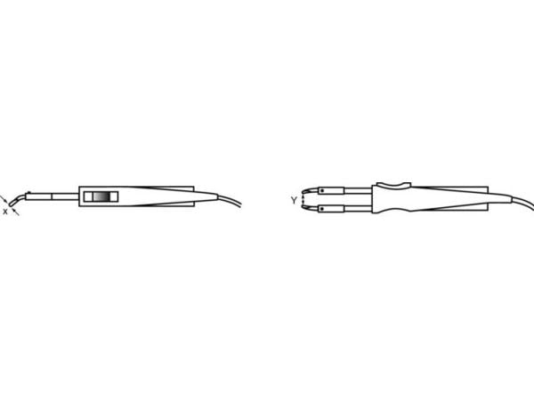 Weller WTA 1, Loddespiss, Alle merker, 1 stykker, 1 mm, 0,5 mm