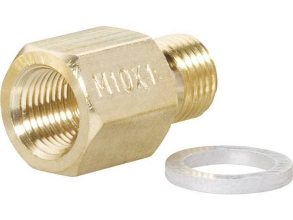 Equus 6905 gjengeadapter regulator for oljetemperatur/oljetrykk M10 x 1