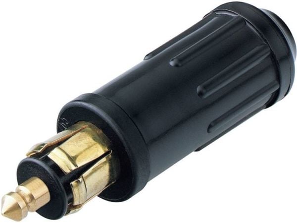 ProCar standardkontakt 15 A tillatt belastning maks 15 A passer til standard kontaktbokser 12 eller 24 V/DC