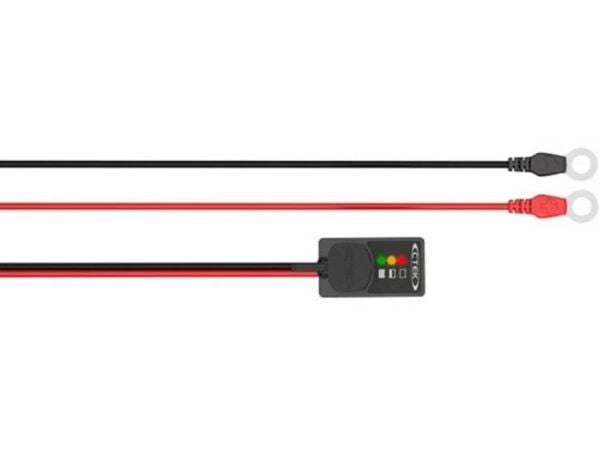 CTEK Indikatorpanel med m8 kabelsko - 1,5 meter