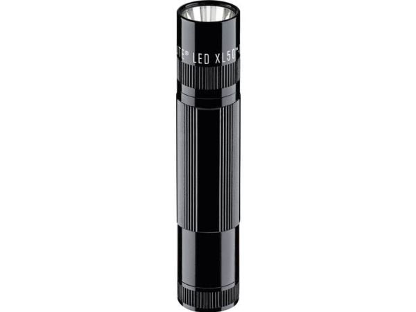 Maglite XL50, otsapannan taskulamppu, musta, painikkeet, 1 m, IPX4, LED