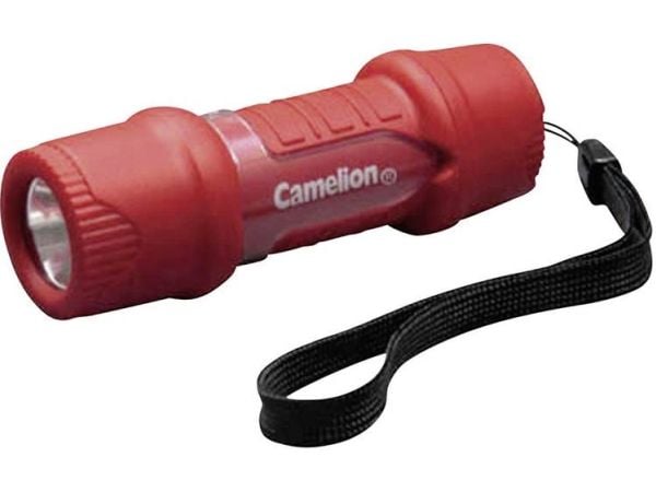 Camelion HP7011-3R03PBP, Lommelykt, Rød, Termoplastisk elastomer (TPE), 3 m, IPX4, LED