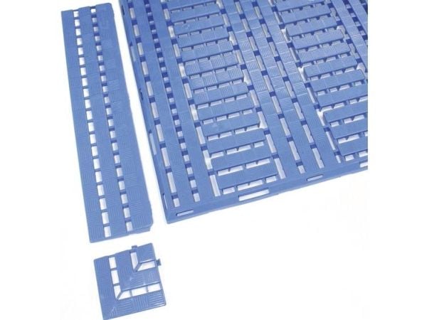 COBA Europe WD040002 Work Deck hjørne gulvrist (L x B x H) 0,6 m x 112 mm x 25 mm grønn