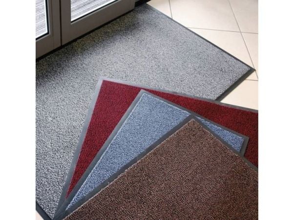 COBA Europe VP010501 VYNA dørmatte til entré/inngang (L x B x H) 0,9 m x 0,6 m x 7 mm sort, brun