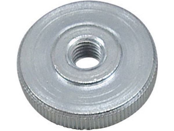 TOOLCRAFT DIN 467-5 ZN fingermutre M4 DIN 467 stål galvanisert 10 stk
