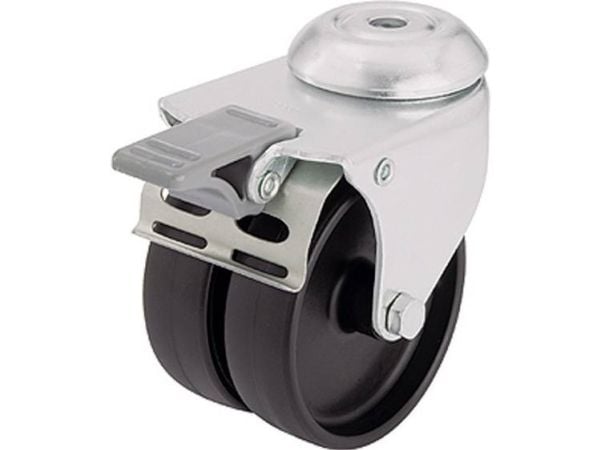 Blickle 285320 LMDA-POA 75G-FI dobbelt svinghjul hjuldiameter 75 mm bæreevne (maks.) 100 kg 1 stk