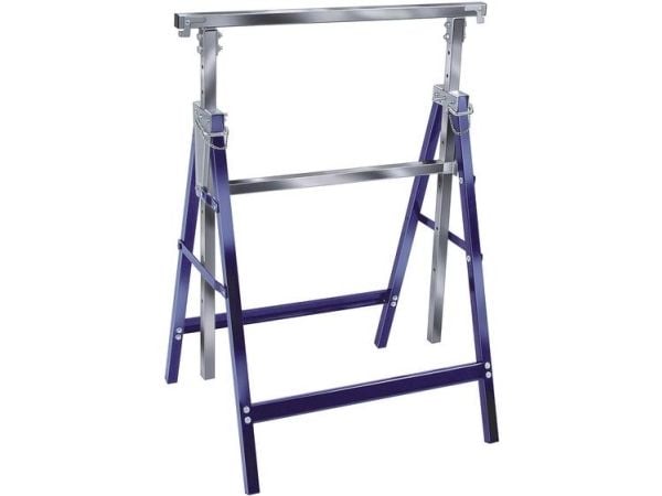 Brennenstuhl MB 160 H, Bærbar arbeidsbenk, Stål, Blå, Sølv, 160 kg, 680 mm, 1300 mm