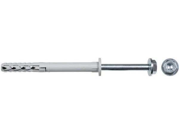 Fischer 46332, Skrue- og veggpluggsett, Murstein, Betong, Torx, TX40, ETA-07/0121, 120 mm