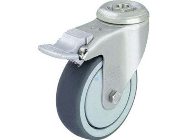 Blickle 574624 LKRXA-TPA 126KFD-11-FI (LKRXA-TPA 126KD-11-FI-FK) styrehjul med bremse, hjuldiameter 125 mm, bæreevne (maks.) 120 kg (1 stk)