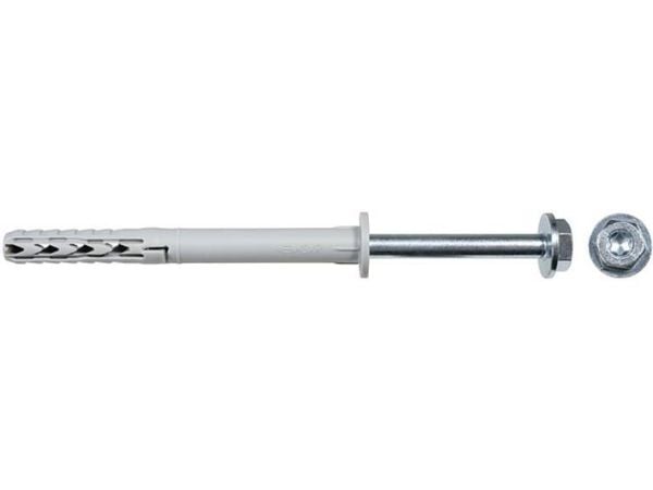 Fischer SXR 10 x 80 FUS, Ekspansjonsanker, Murstein, Betong, Metall, Nylon, Sølv, T40, 1 cm