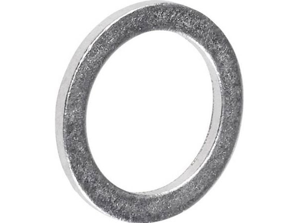 Tetningsring 8 mm til 11,5 mm aluminium 100 stk TOOLCRAFT 893842