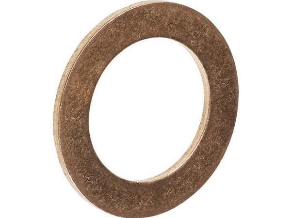 Tetningsring 12 mm 18 mm kobber 100 stk TOOLCRAFT 893853