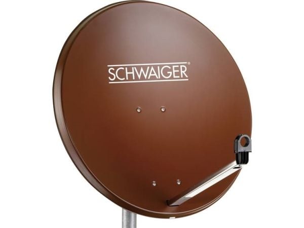 Schwaiger SPI996, 10,7 - 12,75 GHz, 38,5 dBi, Punainen, Alumiini, Muovi, Terästä, 75 cm, 745 mm