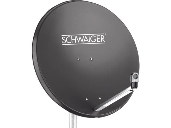Schwaiger SPI996, 10,7 - 12,75 GHz, 38,5 dBi, Antrasiitti, Alumiini, Muovi, Terästä, 75 cm, 745 mm