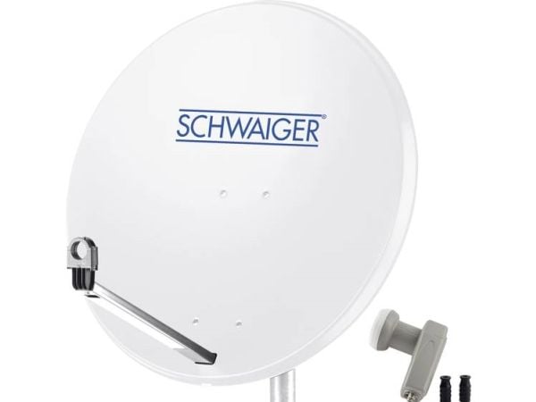 Schwaiger SPI9960SET2 SAT-järjestelmä ilman vastaanotinta Tilaajien määrä: 2 80 cm 80 cm
