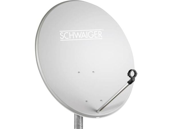 Schwaiger SPI440, 10,7 - 12,75 GHz, 32,6 dBi, Harmaa, Alumiini, Muovi, Terästä, 42 cm, 424 mm