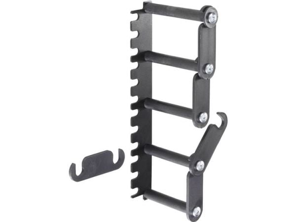 Rittal DK Cable Routing Bar - Rack-kabelføringssett - 4U - 19"