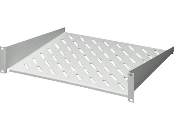 Rittal - Rack-hylle - lysegrå - 2U - 19" - for RiPatch