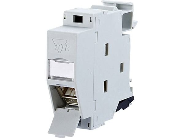 METZ CONNECT 130B127003-E, RJ-45, 6a, Harmaa, 1 kpl
