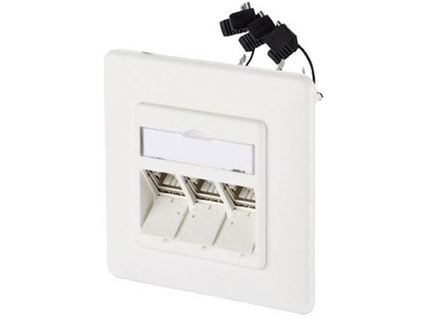 METZ CONNECT 130B11D31002-E, RJ-45, 6a, Valkoinen, 80,5 mm, 41 mm, 80,5 mm
