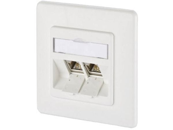 METZ CONNECT 1309121002-E, RJ-45, 6a, Valkoinen, Kupari, Sinkki, GHMT, 50 V