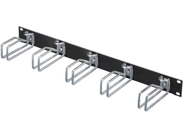 Rittal DK - Rackkabelstyringspanel - RAL 9005 - 1U - 19" - for TS IT