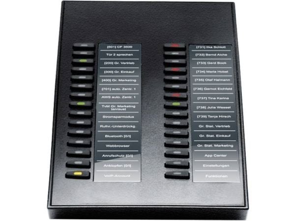 Auerswald COMfortel Xtension300 - Tastutvidelsesmodul - svart - for COMfortel 2600, 3500