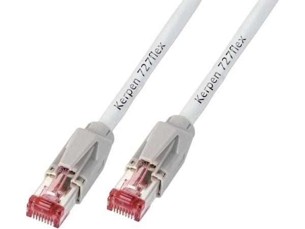 EFB Elektronik 5.0m Cat6a S/FTP, 5 m, Cat6a, S/FTP (S-STP), RJ-45, RJ-45, Grå
