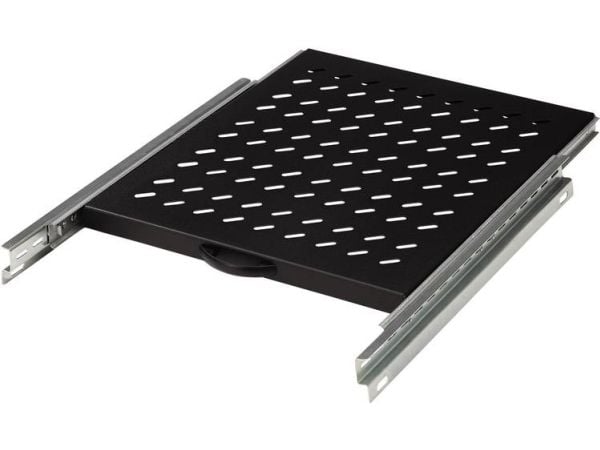 Digitus DN-19 TRAY-2-800-SW - Rack-hylle - RAL 9005 - 1U - 19" - for P/N: DN-19 22U-8/8, DN-19 42U-8/8-SF, DN-19 42U-8/8-WS, DN-19 42U-I-8/8, DN-19...
