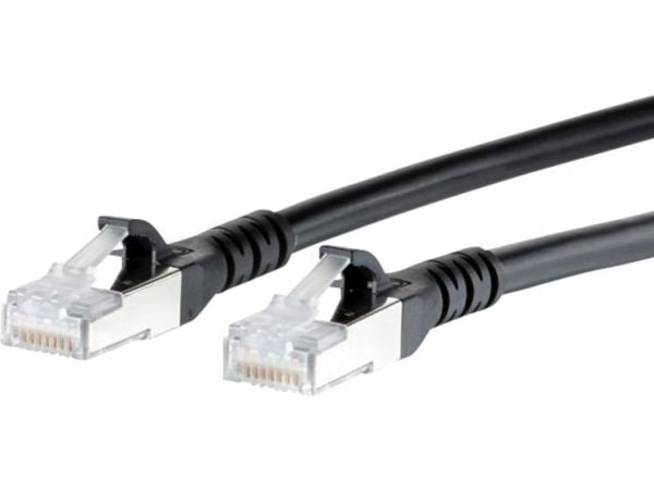 BTR NETCOM Cat6A, 0.5m, 0,5 m, Cat6a, RJ-45, RJ-45