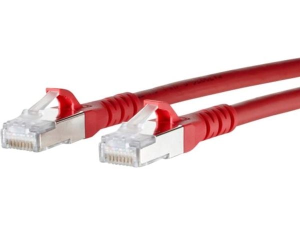 METZ CONNECT Cat6A S/FTP, 0.5m, 0,5 m, Cat6a, S/FTP (S-STP), RJ-45, RJ-45