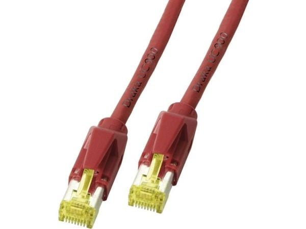 EFB Elektronik K8560RT.30, 30 m, Cat6a, S/FTP (S-STP), RJ-45, RJ-45, Rød