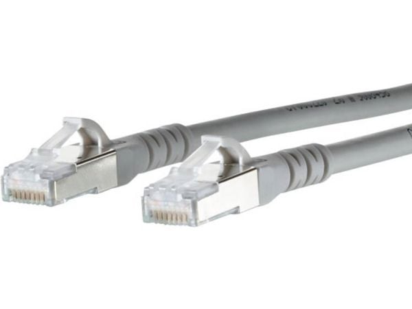 BTR NETCOM Cat6A, 25m, 25 m, Cat6a, RJ-45, RJ-45, Grå
