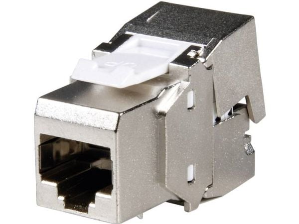 EFB Elektronik E-20072, Flad, Sølv, RJ-45, IDC, IDC, Hunstik, Cat6