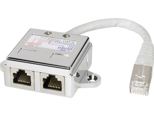 EFB elektronikk K5126.015, 0,15 m, RJ-45, 2 x RJ-45