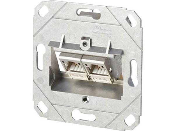 BTR NETCOM 130B12D21200-E, RJ-45, 6a, Ruostumaton teräs