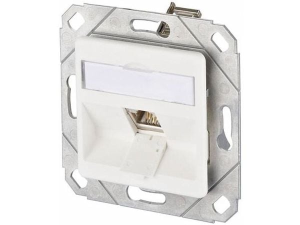 METZ CONNECT 1309111102-E, RJ-45, 6a, Valkoinen, 69,9 mm, 40,9 mm, 69,9 mm