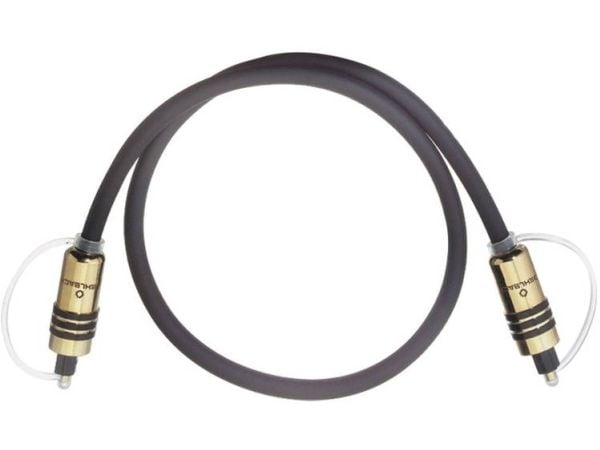 OEHLBACH 6087, Toslink, Hankjønn, Toslink, Hankjønn, 10 m, Sort