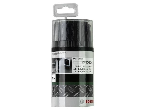 Bosch METALLIHARJAT HSS-R 1-10MM 19 OSUUTTA