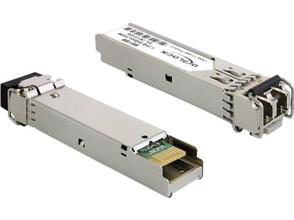 Delock - SFP (mini-GBIC) transceivermodul - 1GbE - 1000Base-SX - LC multimodus - opp til 550 m - 850 nm - for P/N: 66463, 86180, 86203, 89481