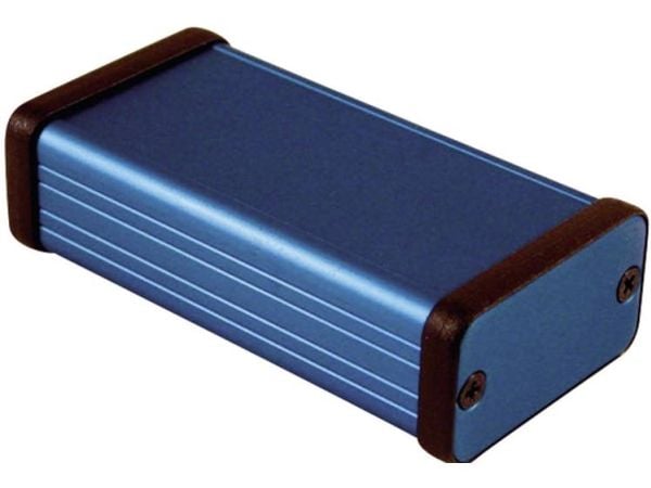 Hammond Electronics 1455D801BU universal-kabinett 80 x 45 x 25 aluminium blå (1 stk) Hammond Electronics 1455D801BU universal-kabinett 80 x 45 x 25 aluminium blå (1 stk)
