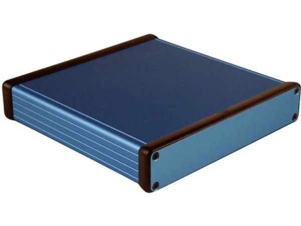 Hammond Electronics 1455R1601BU universalkabinet 160 x 165 x 30,5 aluminium blå Hammond Electronics 1455R1601BU universalkabinet 160 x 165 x 30,5 aluminium blå