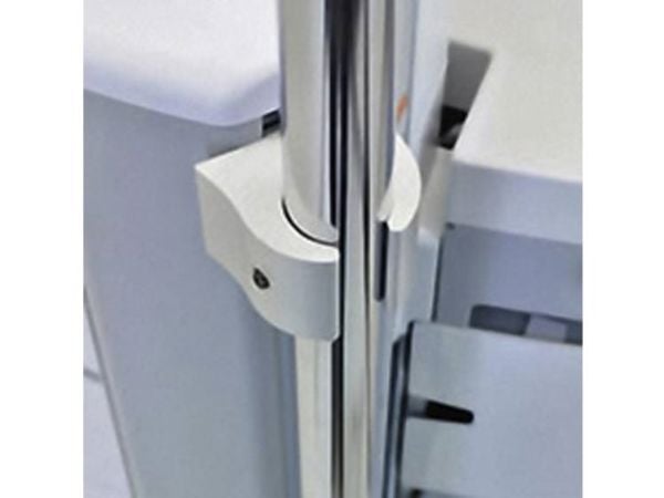 Ergotron StyleView IV Pole Clamp Kit - Monteringskomponent (2 klemmer, tilkoplingsbrakett) - aluminium