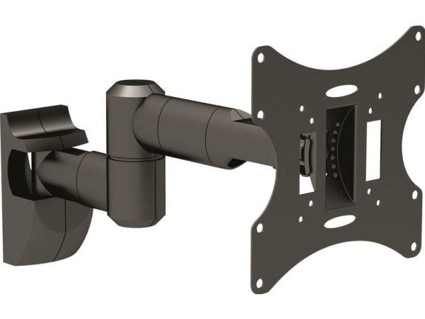 Schwaiger LWH050 011 - Monteringssett (veggbrakett) - for LCD-skjerm - svart - skjermstørrelse: 17"-37"