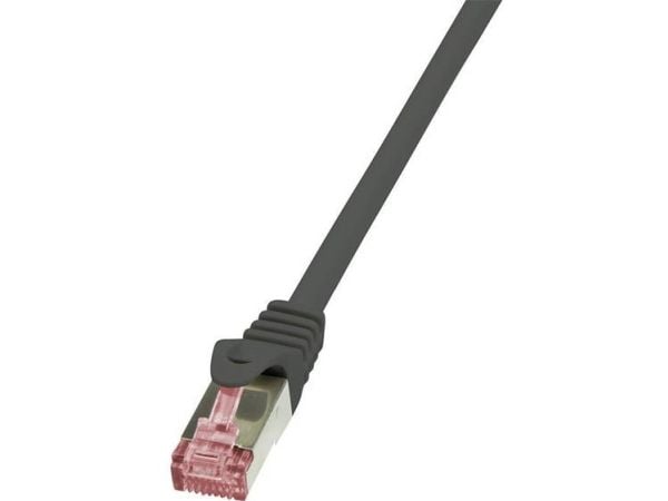 LogiLink PrimeLine - Koblingskabel - RJ-45 (hann) til RJ-45 (hann) - SFTP, PiMF - CAT 6 - halogenfri, formstøpt, uten hindringer - gul