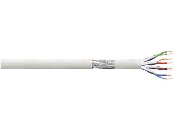 LogiLink CP2100S, 100 m, Cat6, S/FTP (S-STP), Grå